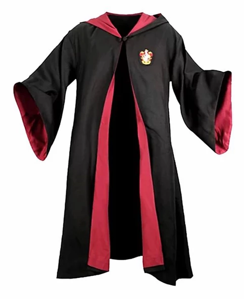 Harry Potter Gryffindor Cübbe Çocuk Boy - Harry Potter Kostümü 11-12 Yaş