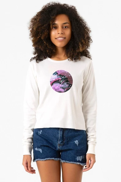 Linkin Park From Zero Ekru Ekstra Uzunkol Sweatshirt