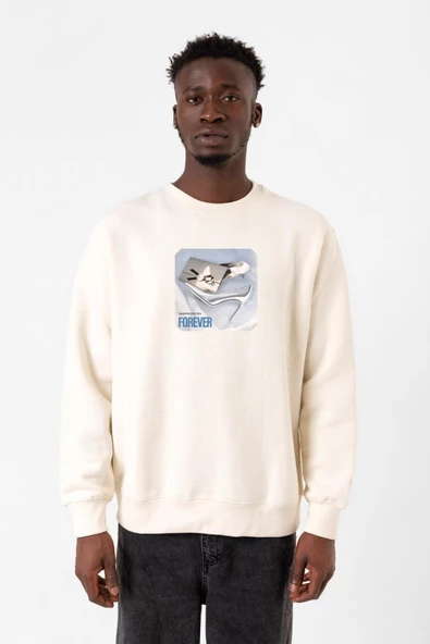 Babymonster Forever Ekru Erkek 2ip Sweatshirt