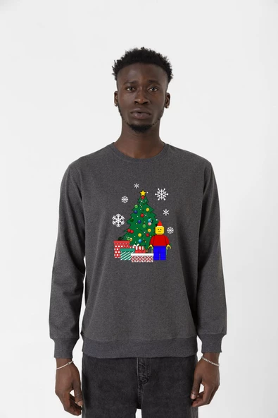 Lego Man Christmas Füme Erkek 2ip Sweatshirt