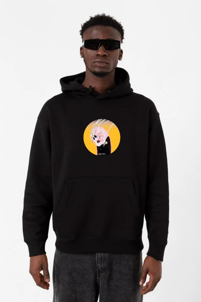 Meovv Meow Siyah Erkek 3ip Kapşonlu Sweatshirt - 2