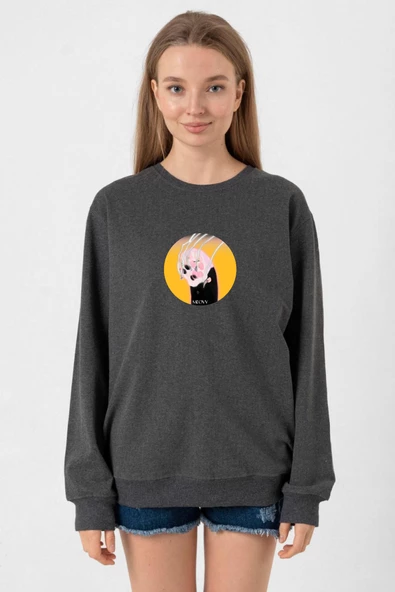 Meovv Meow Füme Kadın 2ip Sweatshirt - Resim 2