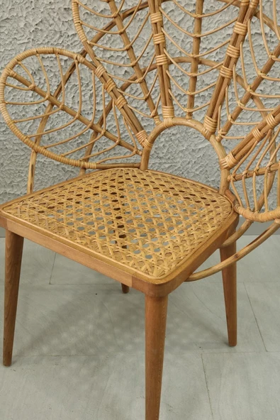 Massa Design Elizabeth Bambu Berjer Sandalye - 5