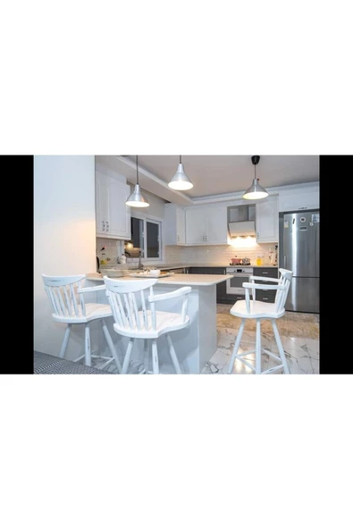 Massa Design Master Döner Bar Sandalye- Bar Taburesi - 2