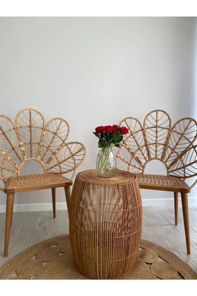 Massa Design Elizabeth Bambu Berjer Sandalye - 8