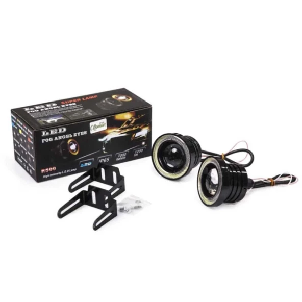 Angel Led Lamba Mercek Gündüz Sis Farı 76 Mm Beyaz - 8