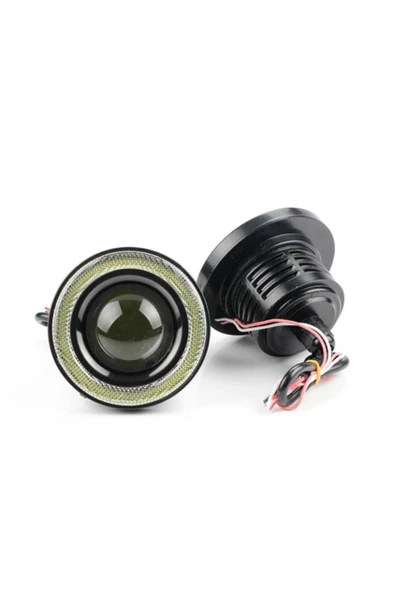Angel Led Lamba Mercek Gündüz Sis Farı 76 Mm Beyaz - 5