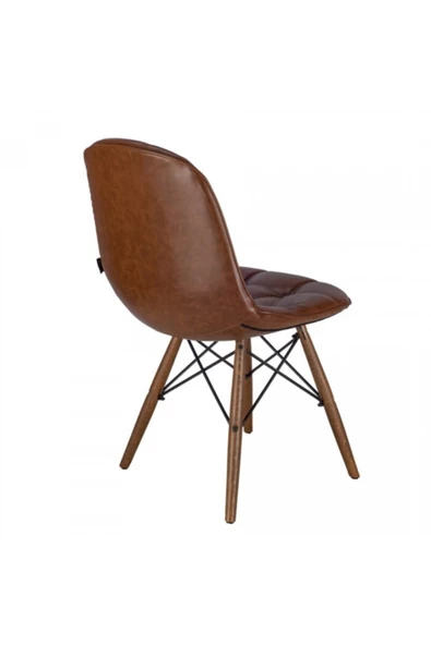 Massa Design Pural Deri Kaplama Kapitoneli Sandalye - 3