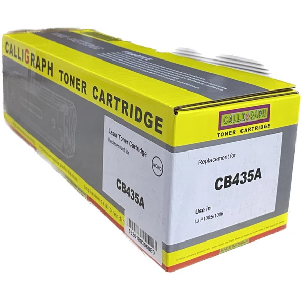 CALLIGRAPH CB435A SIYAH TONER P1005,P1006  1500 syf