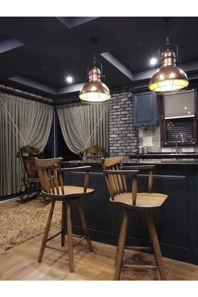 Massa Design Master Döner Bar Sandalye- Bar Taburesi - 2