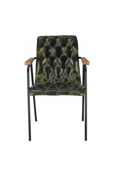 Massa Design Nayt Sandalye Deri Kapitone - 4