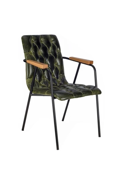 Massa Design Nayt Sandalye Deri Kapitone