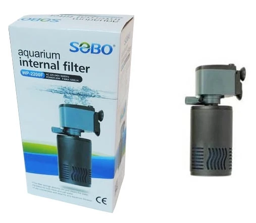 Sobo WP-2200F Akvaryum İç Filtre 1000 L/S 20 W