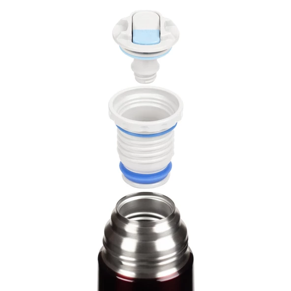 Thermos FBB-1000 Light & Compact 1L - Midnight Red - 3