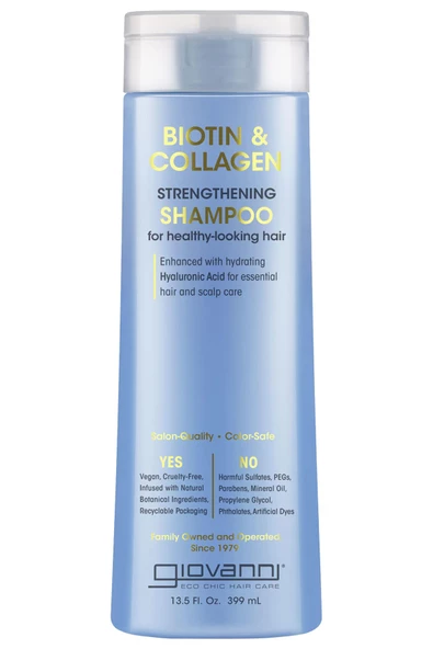 Giovanni Biotin & Collagen Güçlendirici Şampuan 399ML