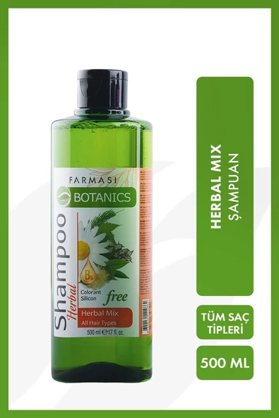 FARMASİ BOTANİCS HERBAL MİX ŞAMPUAN 500 ML
