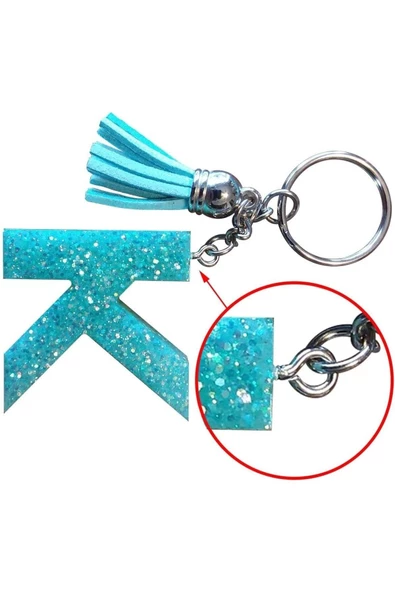 Kuzeylina Epoksi Anahtarlık Kolye Çivisi 50adet, Halkalı Vida, Kolye Vidası, Epoksi Kolye Takı Çivisi Vida - 2