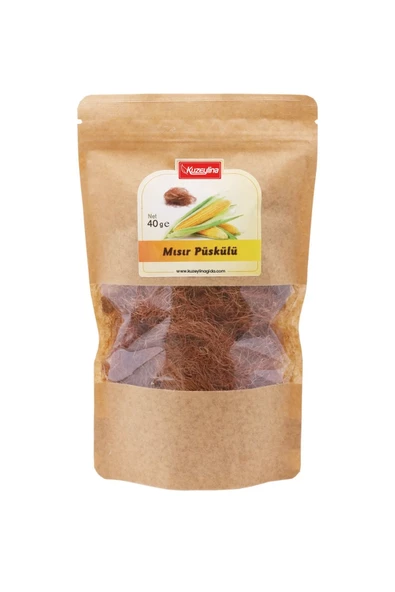 Kuzeylina Mısır Püskülü 40 gr + Kiraz Sapı 40 gr - 2