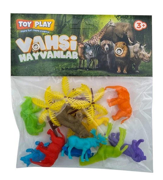 Play Toys Vahşi Hayvanlar Poşette