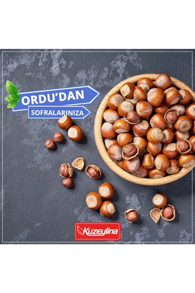 Kuzeylina Kabuklu Fındık 5 Kg - Özel Hasat Çerezlik Ordu Fındığı -Hediyelik Çuvalda Gönderim - 2