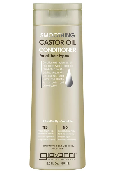 Giovanni Smoothing Castor Oil Saç Kremi 399ML