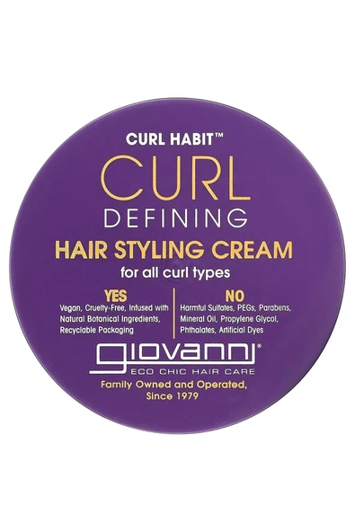 Giovanni Curl Habit Bukle Belirginleştirici Saç Şekillendirici Krem 295ML - 2