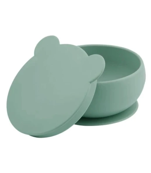 Oioi Silikon Kapaklı Kase River Green - 2