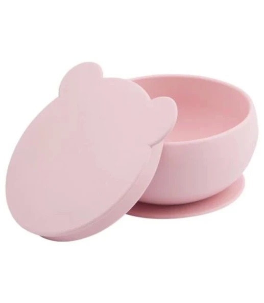 Oioi Silikon Kapaklı Kase Pinky Pink - 2