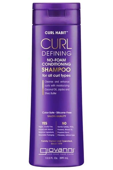 Giovanni Curl Habit Bukle Belirginleştirici Köpüksüz Bakım Şampuanı 399ML