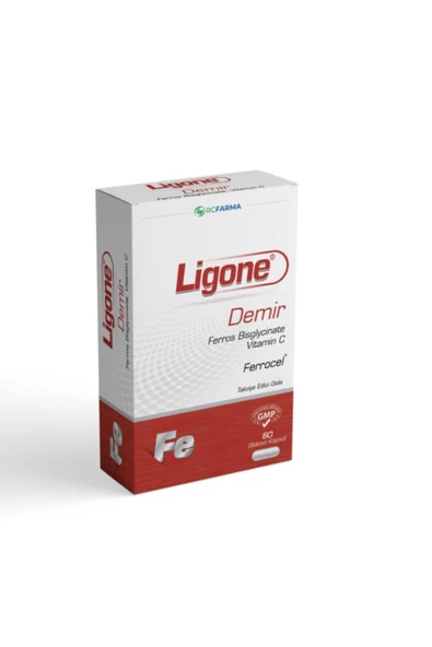 Ligone Demir 60 Bitkisel Kapsül