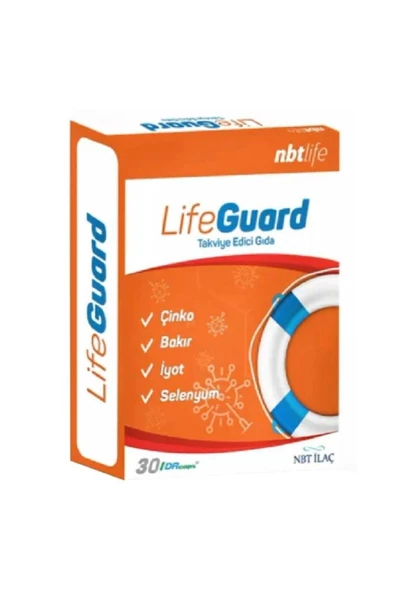 Nbt İlaç Nbtlife Lifeguard 30 Kapsül