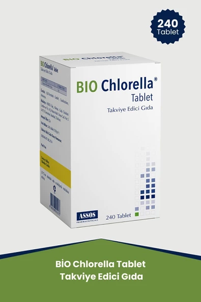 Assos Bio Chlorella 240 Tablet Skt. 2026
