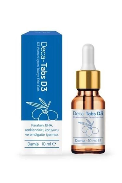 Deca Tabs D3 Damla 10 Ml