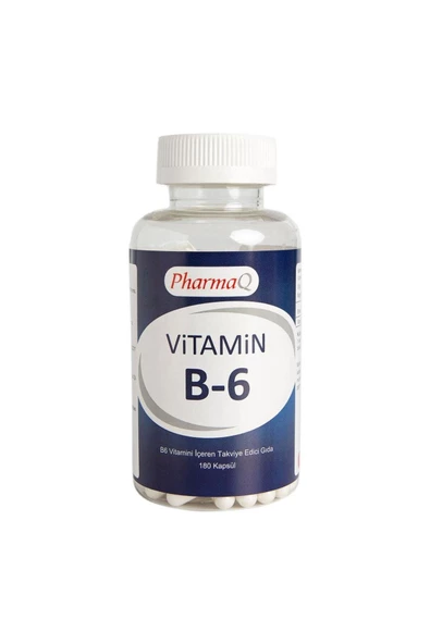 Pharmaq Pharma Q Vitamin B6 180 Kapsül ürün görseli