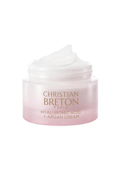 Christian Breton Hyaluronic Acid Argan Cream Nemlendirici Yüz Kremi 50 ml