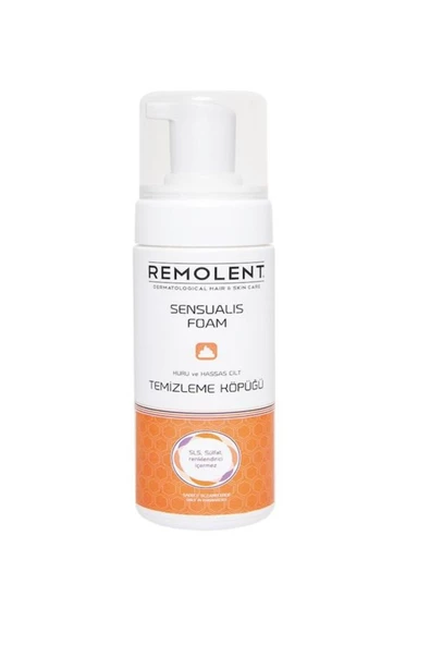 Remolent SENSUALİS FOAM KURU VE HASSAS CİLT TEMİZLEME KÖPÜĞÜ