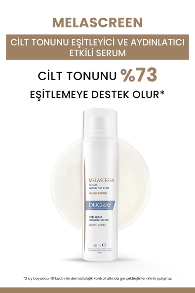 Ducray Melascreen Koyu Leke Karşıtı Aydınlatıcı Etkili Serum 40 ml - Resim 2