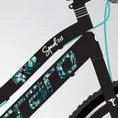 Carraro Speed 262 V Fren 21 Vites 26 Jant Dağ Bisikleti Siyah Turkuaz Beyaz ürün görseli