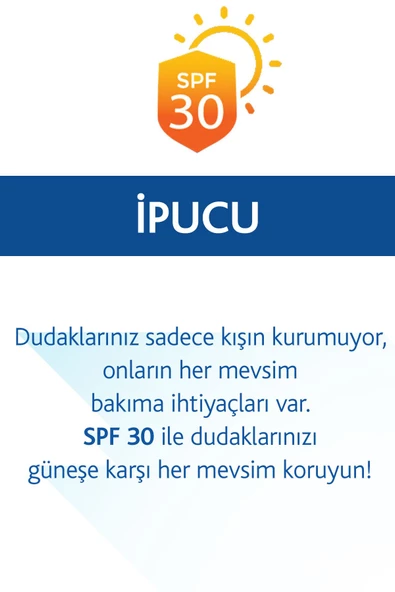 Bepanthol Lipstick SPF30 Güneş Koruyucu Günlük Yoğun Nemlendirici Dudak Bakım Kremi - 4