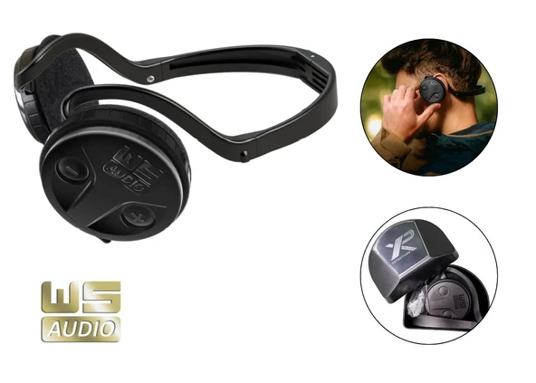 XP ORX Define Dedektör - Ana Kontrol Ünitesi WSA Kablosuz Kulaklık 22cm HF Başlık ile - 4