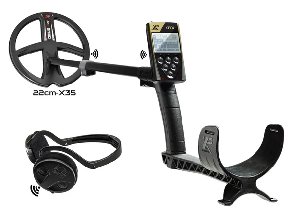 XP ORX Define Dedektör - Ana Kontrol Ünitesi WSA Kablosuz Kulaklık 22cm X35 Başlık ile