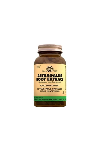 Solgar Astragalus Root 60 Kapsül