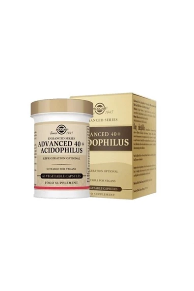 Solgar Advanced 40 Acidophilus 60 Kapsül