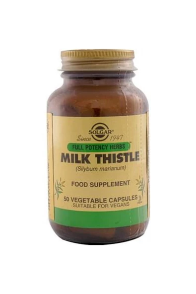 Solgar Milk Thistle 100 Mg 50 Kapsül - 2