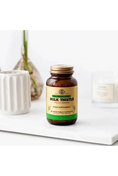 Solgar Milk Thistle 100 Mg 50 Kapsül - 5
