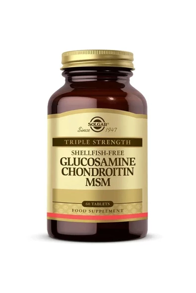 Solgar Glucosamine Chondroitin Msm 60 Tablet ürün görseli 1
