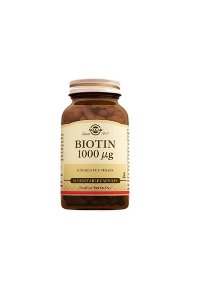 Solgar Biotin 1000 Mcg 50 Kapsül