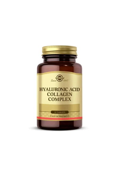 Solgar Hyaluronic Acid Collagen Complex 30 Tablet ürün görseli 1