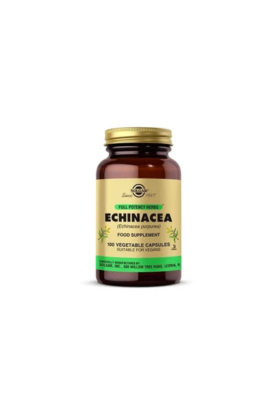 Solgar Echinacea 520 Mg 100 Kapsül