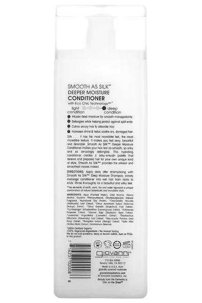 Giovanni Smooth As Silk Nemlendirici Saç Kremi 250ML - 2